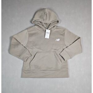 New Balance‎ Kids Beige Fleece Pullover Hoodie Size 5/6 NWT